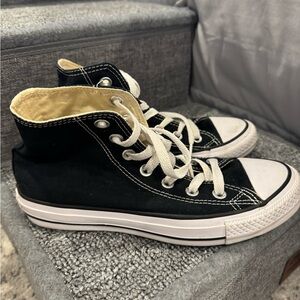 Converse Black Canvas Sneakers